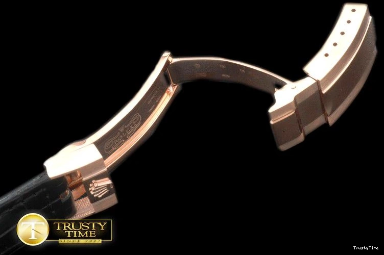 1004 Fashionable ROLACC019E – Black Croc Strap RG 20 16  New Insignia Deployant 835